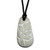 Pomegrante-Themed Grey Stone Pendant Necklace from Armenia 'My Abundance'