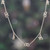 Butterfly-Themed Sterling Silver Station Charm Necklace 'Butterfly Desire'