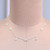 Butterfly-Themed Sterling Silver Station Charm Necklace 'Butterfly Desire'
