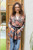 Knit Cardigan with Tie Belt 'Asian Garden'