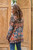Knit Cardigan with Tie Belt 'Asian Garden'