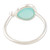 Sterling Silver Chalcedony Cocktail Ring from India 'Sea Queen'
