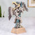Ceramic sculpture 'Eagle Warrior'