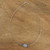 Minimalist Jade Pendant Necklace on Stainless Steel 'Trajectory'