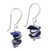 Handmade Sodalite Beaded Dangle Earrings 'Nature's Harmony'