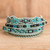 Handcrafted Beaded Positive Energy Long Wrap Bracelet 'Harmony of Life'