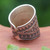 950 Silver Band Ring 'Miracles'
