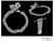 Sterling Silver Chain Bracelet with Heart Charm 'Field of Love'