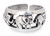 Handmade Sterling Silver Band Ring 'Siam Elephants'