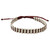 Handmade Silver 950 Bead and Red Cord Bracelet 'Friendly Red'