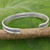 Hand Made Sterling Silver Cuff Bracelet Cross Motif Thailand 'Sterling Freedom'