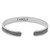 Hand Made Sterling Silver Cuff Bracelet Inscription Thailand 'Sterling Family'