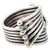 Hand Made Karen Sterling Silver Ring from Thailand 'Sterling Hug'