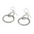 Linked Sterling Silver Dangle Earrings from Thailand 'Smith's Links'