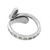 Handmade 925 Sterling Silver Flower and Eye Ring Thailand 'Silver Eye'