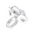 Handcrafted Sterling Silver Flower Cocktail Ring 'Nice Flower'