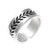 Leaf Pattern Sterling Silver Wrap Ring from Thailand 'Natural Branch'