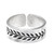 Leaf Pattern Sterling Silver Wrap Ring from Thailand 'Natural Branch'