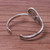950 Silver Hill Tribe Spiral Cuff Bracelet from Thailand 'Silver Spirals'