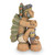Collectible Aztec Ceramic Sculpture Museum Replica 'Pensive Tonatiuh'
