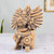 Collectible Zapotec Ceramic Statuette Museum Replica 'Zapotec Bat Deity Urn'