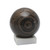 Handcrafted Andean Stromatolite Sculpture with Onyx Stand 'Our Earth'