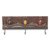 Monkey Theme Coat Rack Artisan Crafted Wood and Aluminum 'Three Wise Monkeys II'