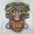 Handcrafted Mexican Ceramic Skull Priest Mask 'Death Cult Priest'