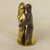 Brazil Signed Bronze Sculpture of a Man and Woman 'Comfort'