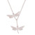 Sterling Silver Dragonfly Y-Necklace from Peru 'Chasing Dragonflies'