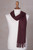 100 Baby Alpaca Wrap Scarf in Solid Maroon from Peru 'Simply Fabulous in Maroon'