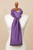 Baby Alpaca and Silk Blend Plum and Grey Reversible Scarf 'Options in Plum'