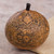 Hand Carved Andean Trilogy Sun and Moon Gourd Decorative Box 'Andean Trilogy'