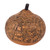 Hand Carved Andean Trilogy Sun and Moon Gourd Decorative Box 'Andean Trilogy'