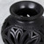 Openwork Floral Ceramic Decorative Vase from Mexico 'Dark Petals'