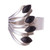 Onyx Multi-Stone Cocktail Ring from Peru 'Radiant Leaves'