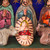 Fair Trade Nativity Scene Retablo Wood Sculpture 'Jesus Spoke of Peace'