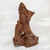 Artisan Crafted Tun Driftwood Figurine from India 'Peace of Mind'