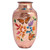 Handcrafted Copper and Gold Leaf Vase from Mexico 'Butterfly Dance'