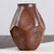 Abstract Copper Vase Handcrafted in Mexico 'Abstract Pentagon'