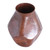 Abstract Copper Vase Handcrafted in Mexico 'Abstract Pentagon'