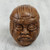 Mexico Hand Made Archaeological Ceramic Sculpture 'Olmec Head'