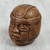 Mexico Hand Made Archaeological Ceramic Sculpture 'Olmec Head'