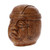 Mexico Hand Made Archaeological Ceramic Sculpture 'Olmec Head'