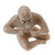 Ceramic figurine 'Olmec Wrestler'