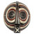 Hand Made Wood Mask from Africa 'Luba Death Mask'