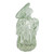 Virgin Mary Clear Blown Glass Figurine 'Virgin Mother of Love'