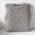 Silvery Brazil Eco-Art Recycled Pop-Top Handle Handbag 'Silvery Curves'