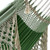 Reversible Cotton Double Hammock in Green 'Swaying Palms'