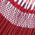 Artisan Crafted Double Cotton Hammock in Red 'Rosy Hibiscus'